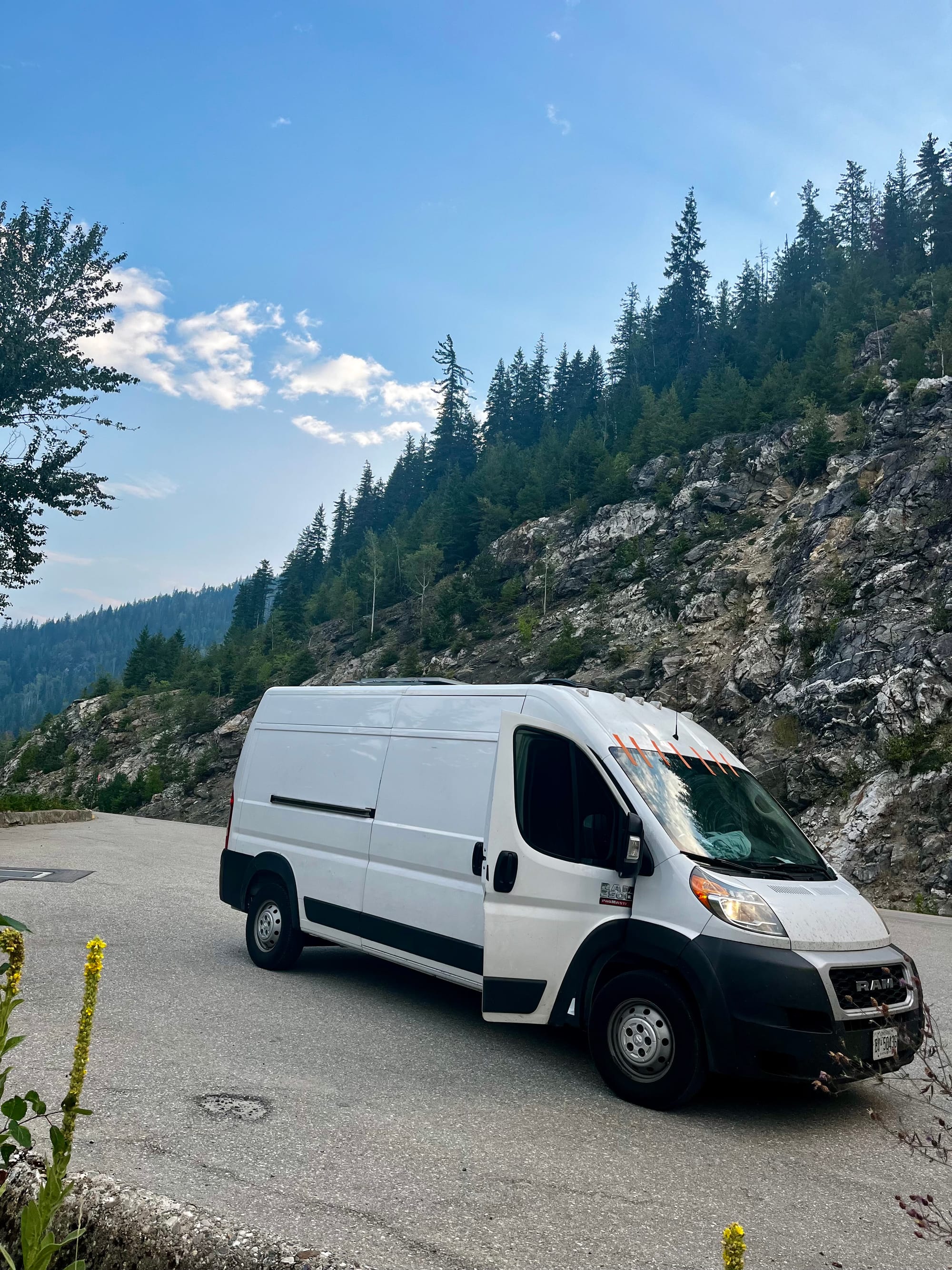 We drove from coast to coast